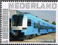 Dutch personalised stamp NedTrain Zwolle