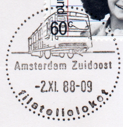 Netherlands cancellation, railway subject