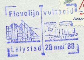 Netherlands cancellation, railway subject