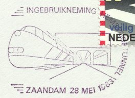 Netherlands cancellation, railway subject