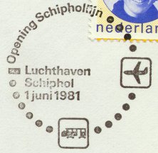 Netherlands cancellation, railway subject