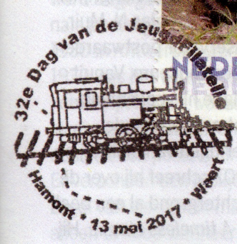 Netherlands cancellation, railway subject