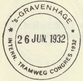 Netherlands cancellation, railway subject