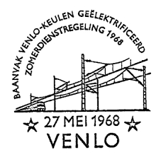 Netherlands cancellation, railway subject